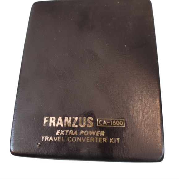 Franzus Travel Worldwide Converter Adapter Set 1600 Watt International CA-1600 - Picture 4 of 8